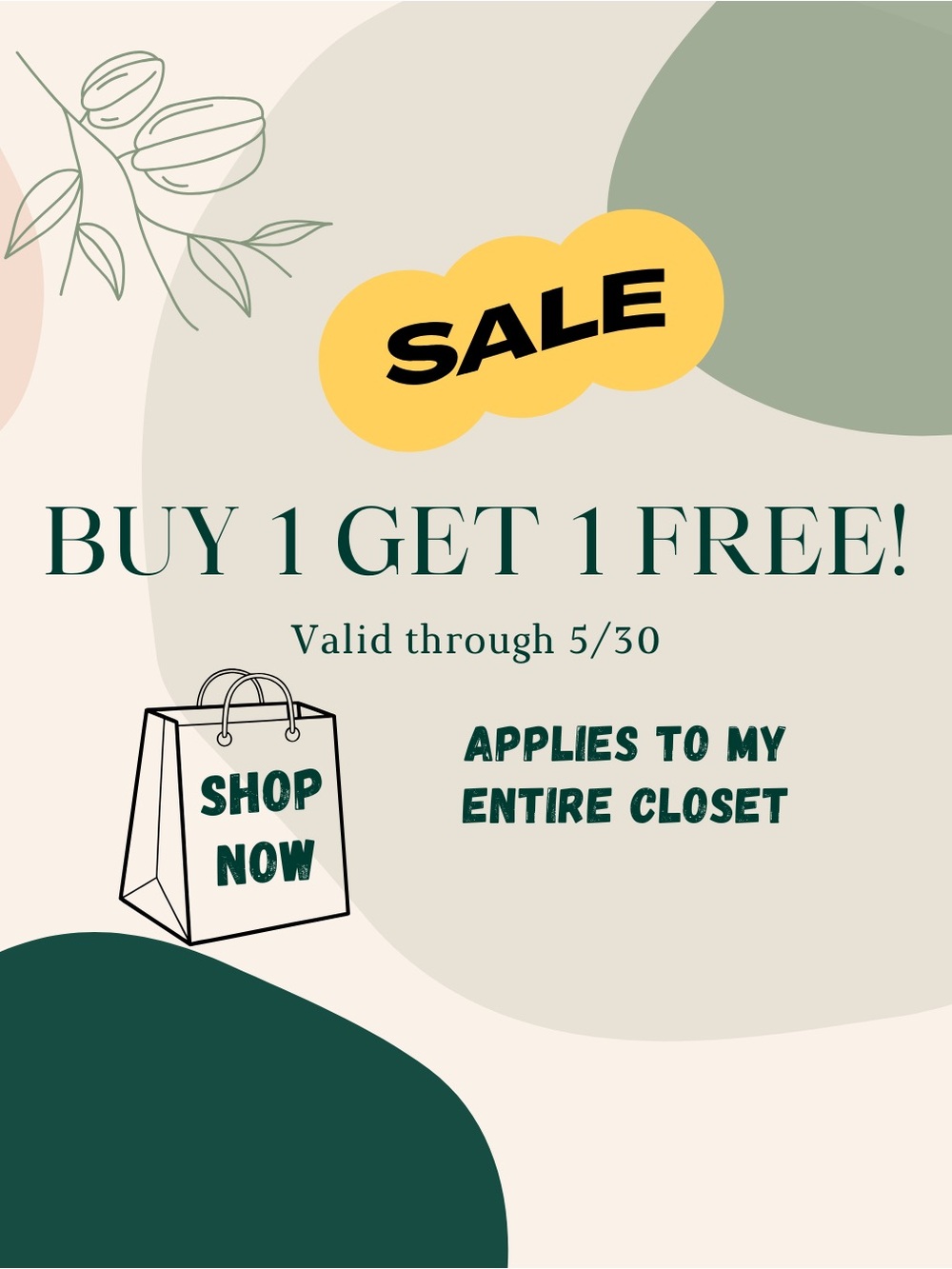 ‼️BIG SPRING SALE‼️🌸🌼🌳